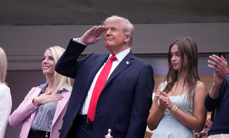 Trump’s U.S. Open visit sparks boos and long security lines