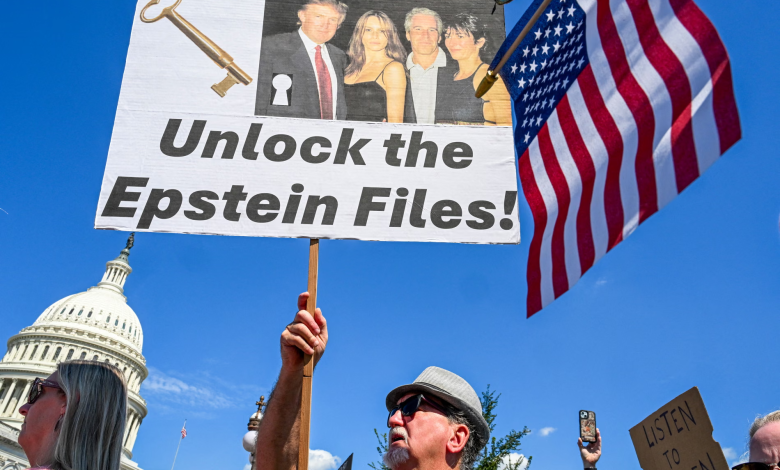 House Democrats share screenshot of apparent Trump birthday note to Epstein